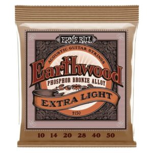 Acoustic Guitar Strings 10-50 Ernie Ball Earthwood Phosphor Bronze 100% Genuine