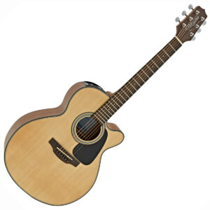 Takamine GX18CE-NS Taka-Mini Travel 3/4 Size Electro Acoustic Guitar w/Case, Natural