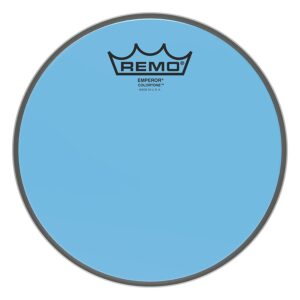 Remo 10" Emperor Colortone Blue Drum Head BE-0310-CT-BU
