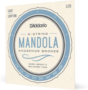 D'Addario EJ72 Mandola Phosphor Bronze J72 Light 14-49 Strings