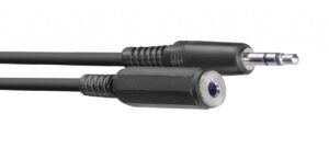Audio Cable Mini Jack Extension SAC3MPSBMJS