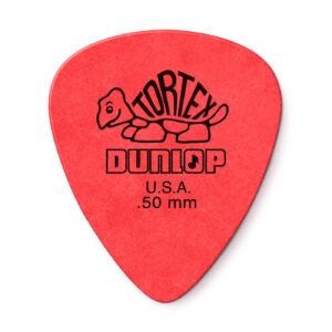 Jim Dunlop 0.50 mm Tortex Standard Electric Guitar Plectrum Pick JD-418