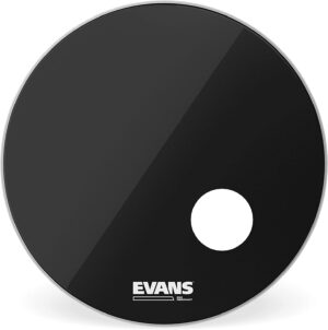 Evans 18" EQ3 Resonant Black Bass Drum Head BD18RB