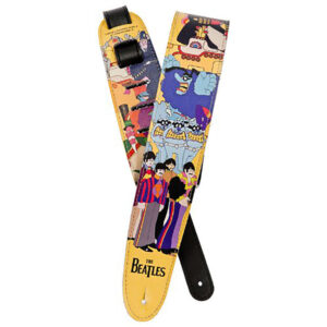 D'Addario Beatles Guitar Strap Yellow Submarine 25LB06 Vegan Friendly!