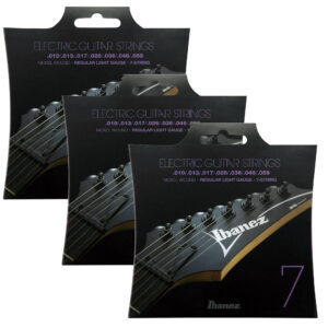 Electric Guitar Strings 10-59 Ibanez IEGS71 Regular Light 7 String X3 SET OFFER