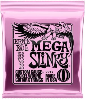 Electric Guitar Strings Ernie Ball 10.5-48 Mega Slinky 100% Genuine