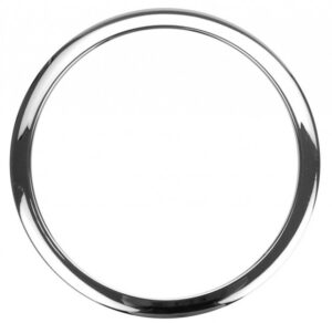 Chrome 4" Bass Drum O's Strengthen Your Bass Drum Skin AOC4