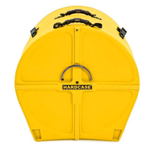 Hardcase 22" FOAM PAD Bass Drum Case HNP22BY Yellow