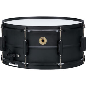 Tama 14" Woodworks Black On Black Steel Snare Drum BST1465BK