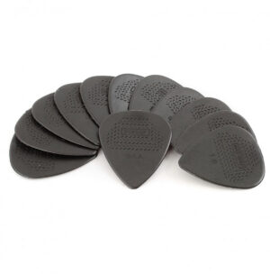 Jim Dunlop 449P1.0 Nylon Max Grip Guitar Pick Player Pack (Pack of 12)