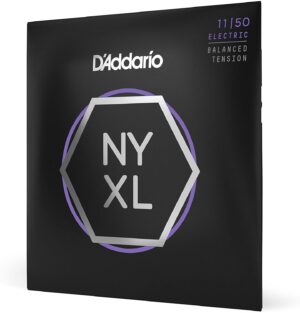 D'Addario NYXL1150BT Nickel Wound Electric Guitar Strings, Balanced Tension Medium, 11-50