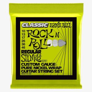 Electric Guitar Strings 10-46 Classic Rock N Roll Slinky Pure Nickel 100% Genuine