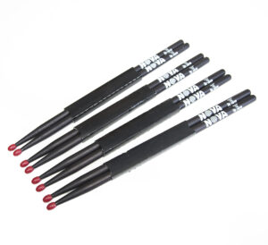 Nova VF-N5ANB By Vic Firth 5A Nylon Tip Black Drum Sticks Four Pair Offer!