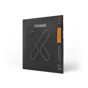 D'Addario XTM1140 XT Mandolin Phosphor Bronze Strings, Medium, 11-40