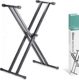 Stagg KXSQ5 Double Braced Keyboard Stand