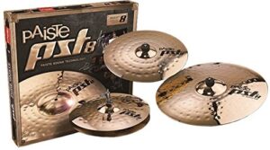 Paiste Pst8 Reflector Universal Cymbal Pack PST8BS3USET