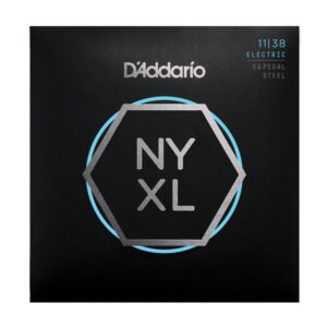 D'Addario NYXL1138PS Nickel Wound, Pedal Steel Strings, Regular Light, 11-38