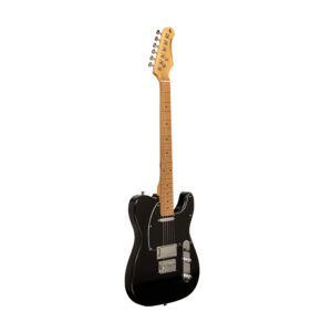 Stagg SET-PLUS BK Vintage "T" Series Electric Guitar, Black