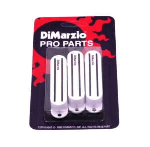 DiMarzio DM2002W Fast Track White Guitar Pickup Covers Set Of Three