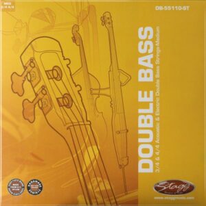 Stagg Double Bass Medium 3/4 & 4/4 Guitar Strings DB-55110-ST