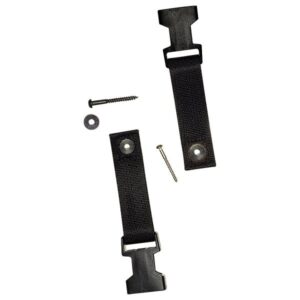 DiMarzio DD2201 Cliplock Guitar Strap Black Replacement Fasteners