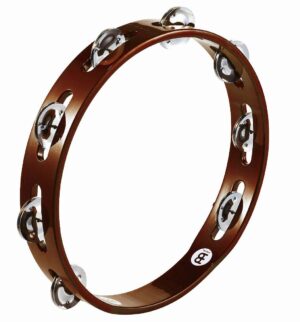 Meinl TA1-AB Wood Single Row African Brown Tambourine