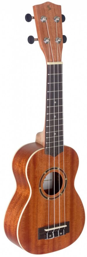 Stagg US-30 Traditional Soprano Ukulele, Sapele Top With Gigbag
