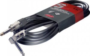 Stagg SGC6PL DL Angled Instrument Guitar Cable 6 Mtr