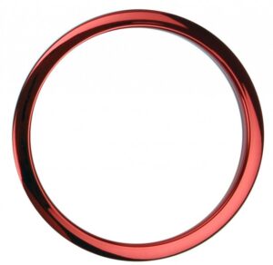 Red 4" Bass Drum O's Strengthen Your Bass Drum Skin AOR4
