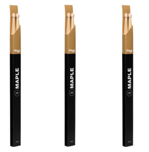 Drum Sticks 5B Maple Wood Tipped SM5B3 X3 PAIRS!