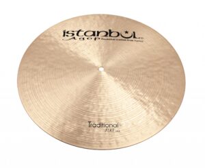 Istanbul 19" Agop Traditional Flat Ride Cymbal IFR19