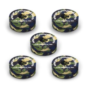 Cympad Chromatics Premium Foam Camouflage Cymbal Felts 5 Pack CYM SE15/5-C