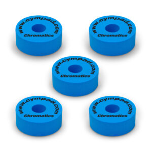 Cympad Chromatics Premium Foam Blue Cymbal Felts 5 Pack CYM CS15/5-B