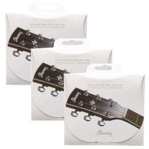 Acoustic Guitar Strings Ibanez IACS6C Coated Bronze 12-53 Light X3 SET OFFER
