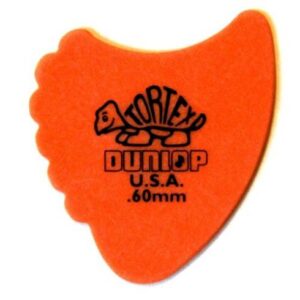Jim Dunlop Tortex Fins Picks Plectrum 0.60mm Single