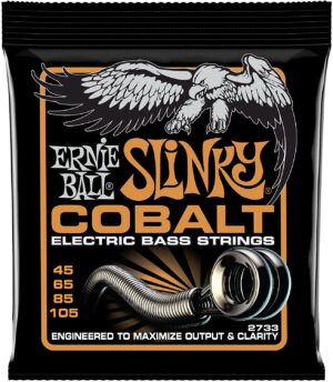 Bass Guitar Strings Ernie Ball 45-105 Cobalt Hybrid Slinky 100% Genuine