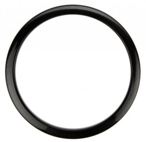 Black 6" Bass Drum O Strengthen Your Bass Drum Skin AOK6