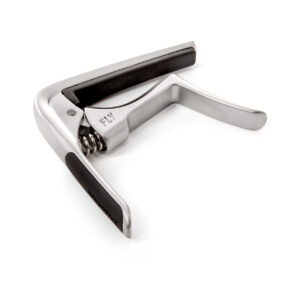 Guitar Capo Curved Dunlop Trigger Fly Satin Chrome 63CSC