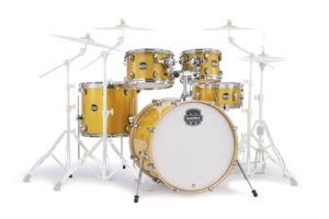 Mapex Mars Birch Drum Kit Rock Shell Set, Sunflower Sparkle MA529SF-YD