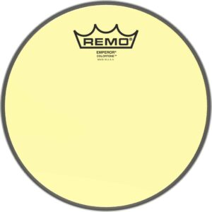 Remo 8" Emperor Colortone Yellow Drum Head BE-0308-CT-YE