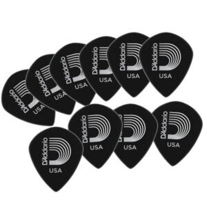 Planet Waves Blackice Duralin Plectrums, Picks 1.5mm Ex Heavy 10 Pack 3DBK7-10