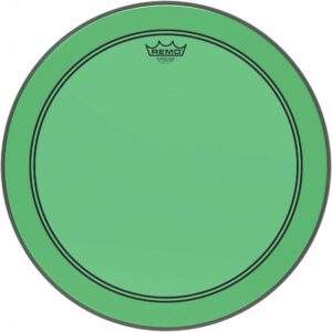 Remo 20" Powerstroke 3 Colortone Green Bass Drum Head P3-1320-CT-GN