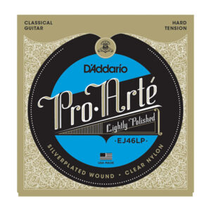 D'Addario EJ46LP Pro-Arte Composites Hard (.0285-.045) Lightly Polished Classical Guitar Strings