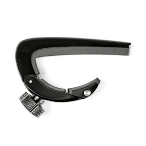 Guitar Capo Dunlop Pivot For Electric And Acoustic Guitars, Black DPCBK