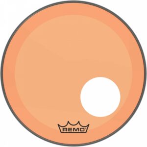 Remo 20" Powerstroke 3 Resonant Colortone Orange Bass Drum Head P3-1320-CT-OGOH