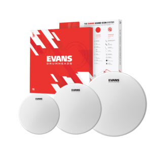 Evans UV2 Coated Tom Drum Head Pack - Standard (12", 13", 16") ETP-UV2-S