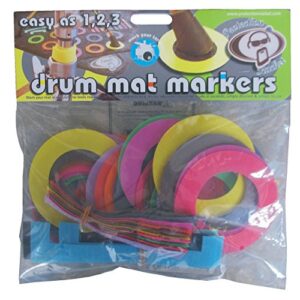 Protection Racket Drum Kit Mat Markers Coloured 9022-00
