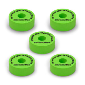 Cympad Chromatics Premium Foam Green Cymbal Felts 5 Pack CYM CS15/5-G
