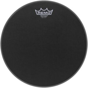 Remo 12" Ambassador Black Suede Drum Head BA-0812-ES