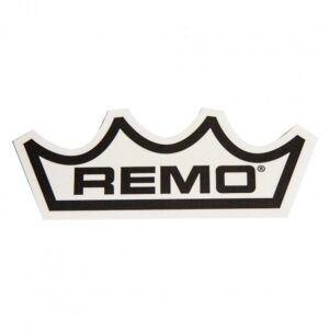 Remo Medium Logo Black Sticker 155mm x 60mm